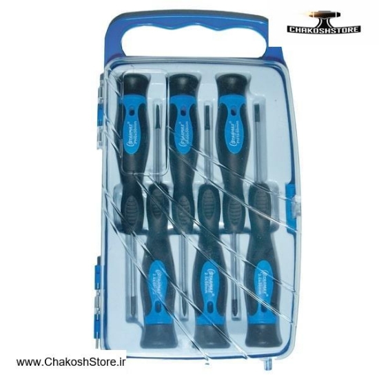 تصویر   ست پیچ گوشتی ساعتی استارمکس 6 عددی مدل SHS-15S006VT