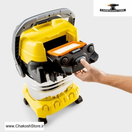 تصویر  بررسی جاروبرقی صنعتی تک موتوره کارچر مدل WD 6P PREMIUM