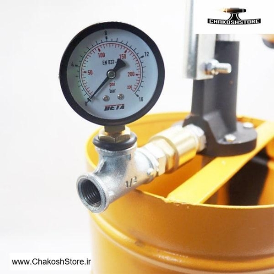 تصویر   تست پمپ دستی اسپاهان 16 بار مدل ETP16