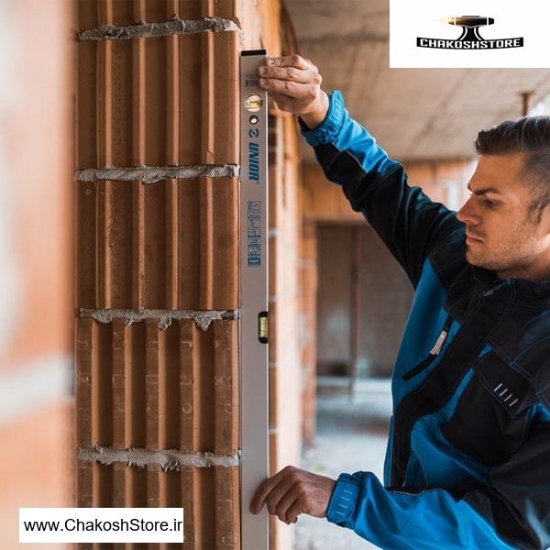 تصویر   تراز بنایی یونیور آلومینیومی مدل 1250