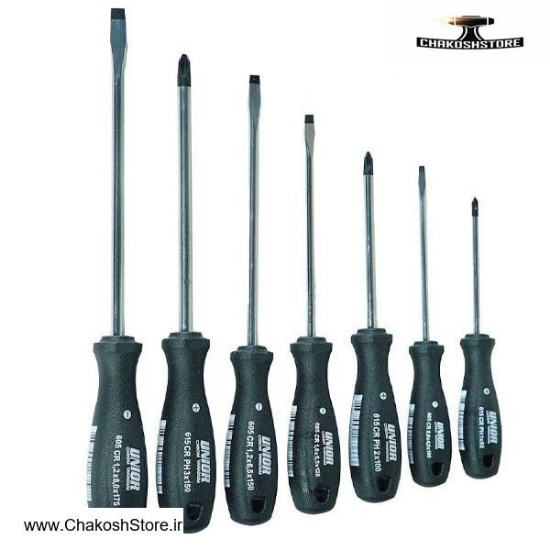 تصویر   ست پیچ گوشتی یونیور 7 عددی مدل 607CS7CR