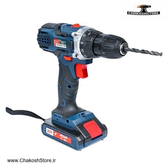 تصویر  بررسی فنی دریل شارژی 21 ولت آروا مدل 5825