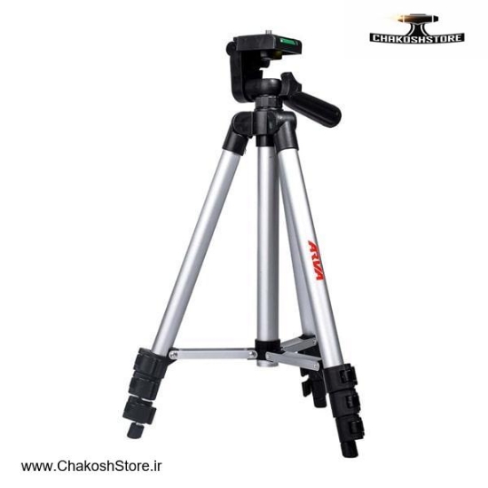 تصویر   سه پایه تراز لیزری آروا تلسکوپی مدل 4687