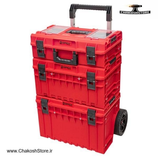 تصویر   ست جعبه ابزار تخصصی کیوبریک سه طبقه مدل ONE CART 2.0 RED ULTRA HD Profi Set