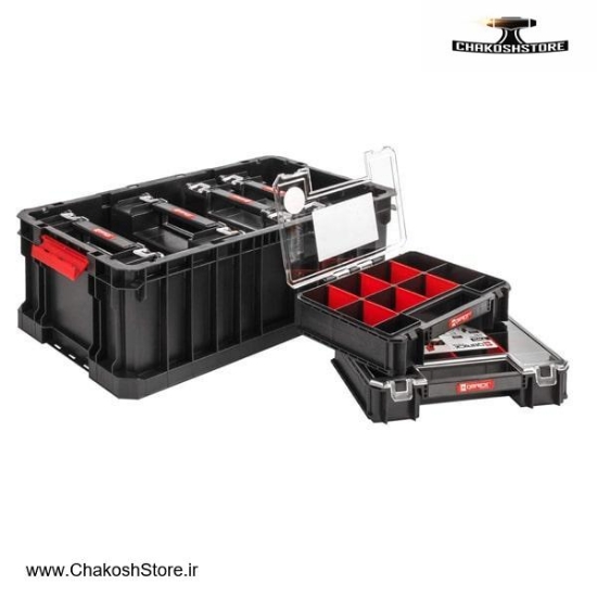 تصویر   ست جعبه ابزار ارگانایزر تخصصی کیوبریک 6 عددی مدل TWO Organizer Multi
