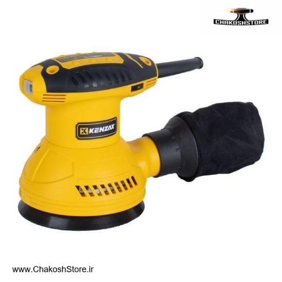 تصویر   سنباده لرزان گرد 125 میلی متر دیمر دار کنزاکس مدل 4612