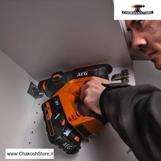 تصویر   دریل بتن کن شارژی 18 ولت 3 کیلویی AEG مدل BBH 18C-0