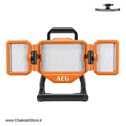 تصویر   پنل و چراغ کار شارژی AEG تاشو مدل BLP 18-0