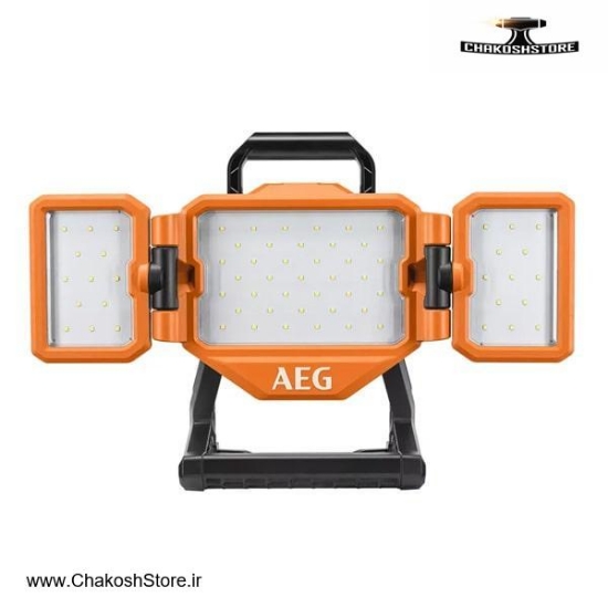 تصویر   پنل و چراغ کار شارژی AEG تاشو مدل BLP 18-0