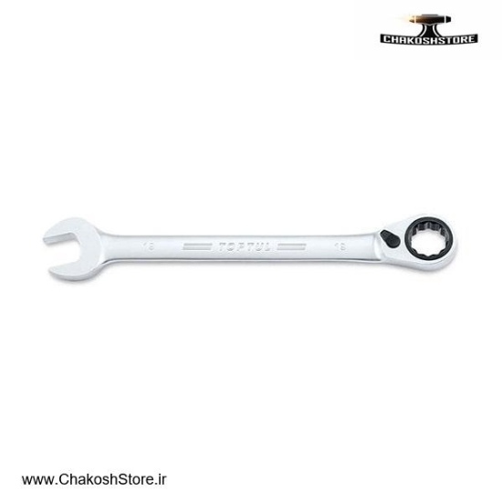 تصویر   ست آچار یکسر تخت یکسر رینگ جغجغه تاپ تول 15 عددی ضامن دار مدل GBA1541