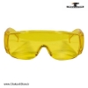 تصویر   عینک ایمنی تراشکاری آروا زرد مدل 8143