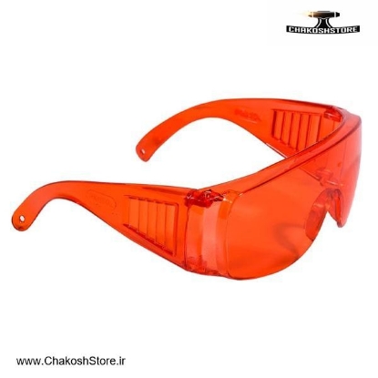 تصویر   عینک ایمنی مخصوص لیزر آروا قرمز مدل 8144