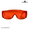 تصویر   عینک ایمنی مخصوص لیزر آروا قرمز مدل 8144