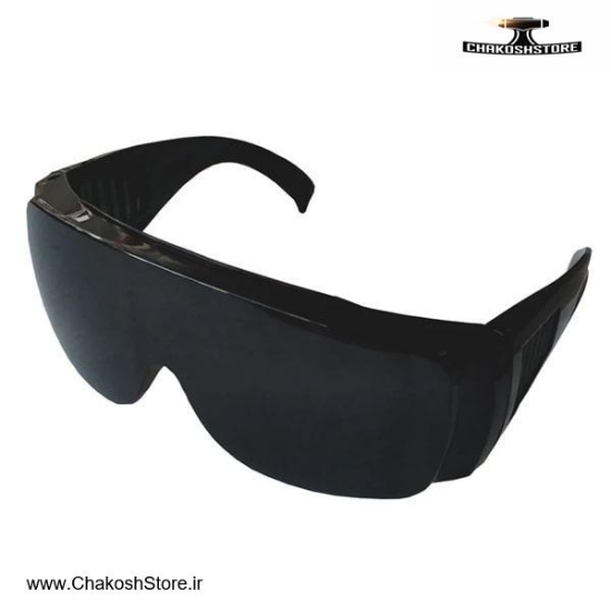 تصویر   عینک ایمنی جوشکاری توتاص مشکی DIN9 مدل AT 116