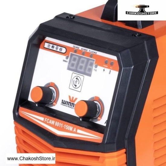 تصویر   اینورتر جوشکاری دو کاره وینر CO2 و الکترود 150 آمپر مدل 8011-150M.A
