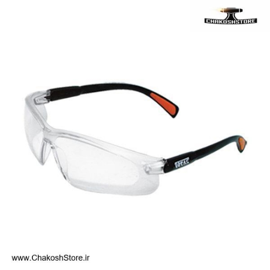 تصویر   عینک ایمنی توتاص سفید مدل AT 113