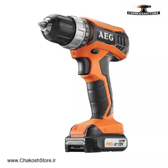 تصویر   دریل شارژی لیتیوم 12 ولت AEG مدل BS12G3LI-202C