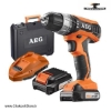 تصویر   دریل شارژی آاگ 12 ولت چکشی  مدل  AEG BSB12G3LI | BSB۱۲G۳LI