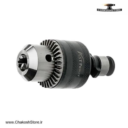 تصویر   رابط سه نظام (سوراخکاری) دستگاه قلاویز زن برقی ای اس تی پاور 13 میلی متر مدل TAPCHUCK19