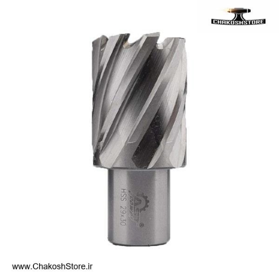 تصویر   مته گرد بر دریل مگنت ای اس تی پاور HSS طول 30 میلی متر