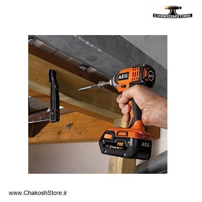 تصویر   پیچ گوشتی شارژی آاگ مدل AEG BSS18C | BSS۱۸C لیتیوم 18 ولت