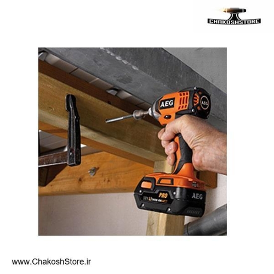 تصویر   پیچ گوشتی شارژی آاگ مدل AEG BSS18C | BSS۱۸C لیتیوم 18 ولت