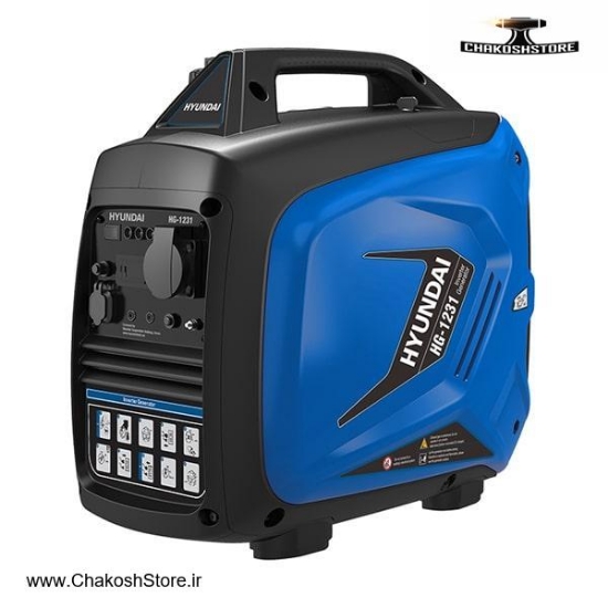 تصویر   موتور برق اینورتر هیوندای 3 کیلو وات مدل HG-1231