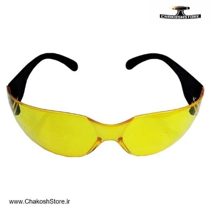 تصویر   عینک ایمنی تراشکاری توتاص زرد مدل AT 119