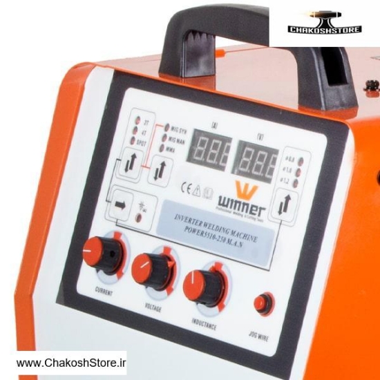 تصویر   اینورتر جوشکاری CO2 وینر 250 آمپر مدل HIPOWER 5510-250 M.A.N با ترولی
