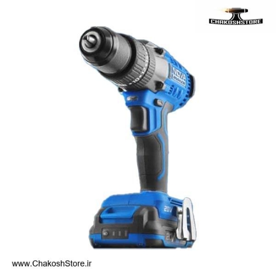 تصویر   دریل شارژی چکشی نووا براشلس لیتیوم 20 ولت مدل 7725