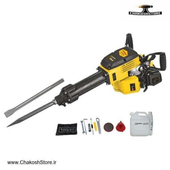 تصویر   چکش تخریب بنزینی جی اچ سی 16 کیلویی مدل 95A