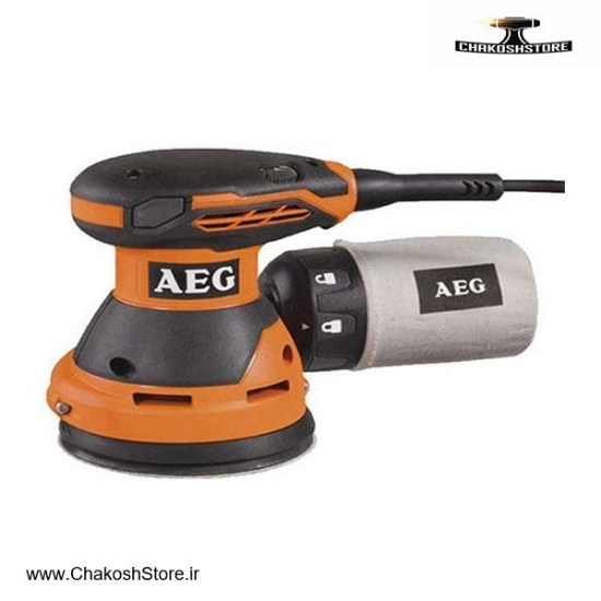 تصویر   سنباده لرزان گرد آاگ 300 وات مدل AEG EX 125 ES | EX ۱۲۵ ES