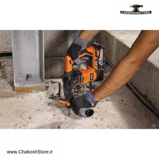 تصویر   دریل بتن کن شارژی آاگ 18 ولت بدون باتری 3 کیلویی مدل BBH 18 Li-0