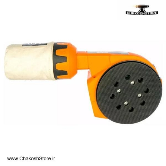 تصویر   کیت دو دستگاه سنباده لرزان گرد و دریل چکشی شارژی آاگ مدل BSB 18G4 + BEX18-125