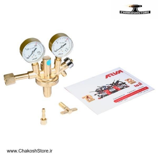 تصویر   مانومتر اکسیژن آروا دو گیج مدل 2506