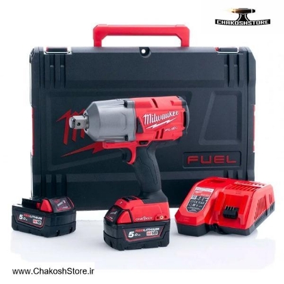 تصویر   بکس شارژی میلواکی 3/4 اینچ براشلس 18 ولت لیتیوم مدل M18 ONEFHIWF34-502X