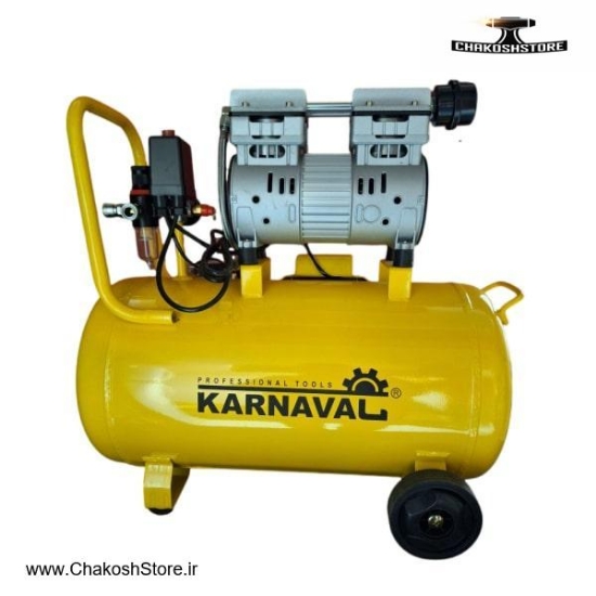 تصویر   کمپرسور هوا سایلنت کارناوال 10 لیتری
