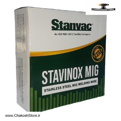 تصویر   سیم جوش استیل استنوک 12.5 کیلویی مدل STAVINOX Mig 316L