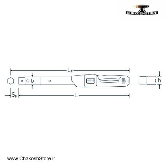 تصویر   آچار ترکمتر تقه ای سری خور 9x12 اشتایویل سری MANOSKOP مدل 730N/10