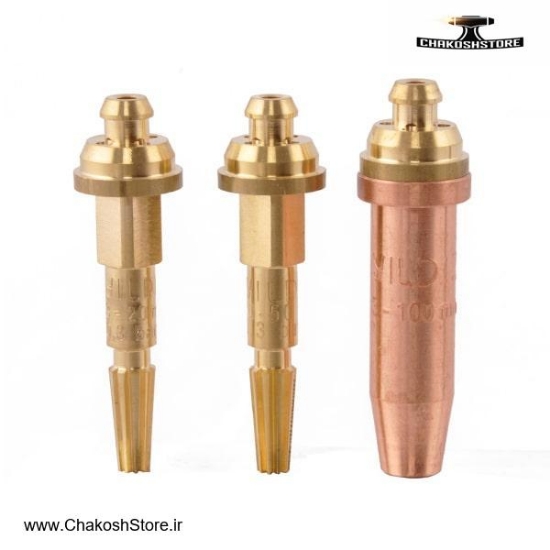 تصویر   ست سوزن نازل و کلاهک برش ایلدیز طرح گلور مدل 4420P