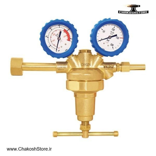 تصویر   مانومتر اکسیژن ایلدیز دو گیج فشار قوی مدل 50203S