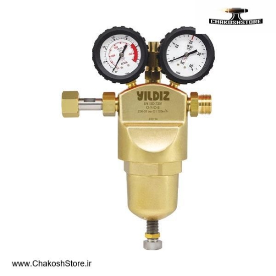 تصویر   مانومتر اکسیژن ایلدیز دو گیج مدل 20-5050S