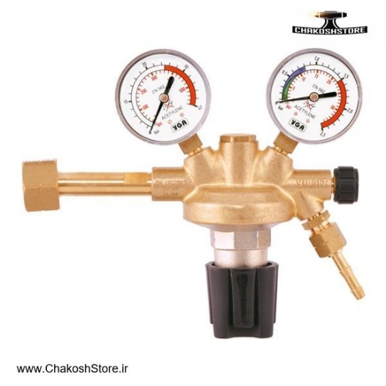 تصویر   مانومتر استیلن ایلدیز دو گیج مدل 5211