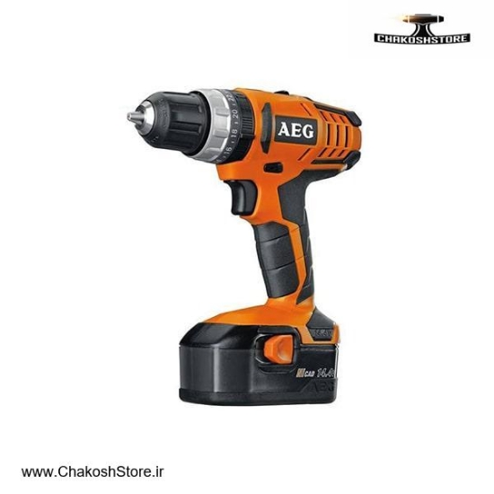 تصویر  دریل پیچ گوشتی شارژی چکشی آاگ مدل BSB14G2NC-KIT1X نیکل 14.4 ولت