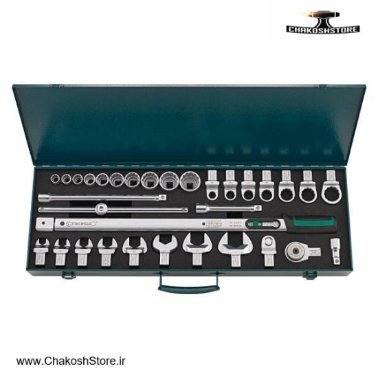 تصویر   جعبه ترکمتر تقه ای اشتایویل 400-80 نیوتن 32 پارچه سری خور 14x18 مدل 730R/40/32 Quick