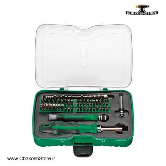 تصویر   ست سر پیچ گوشتی برلیون 59 عددی مدل ZT1259