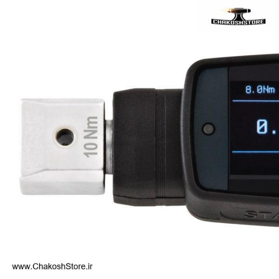 تصویر   آچار ترکمتر دیجیتال اشتایویل 10-1 نیوتن سری خور 9x12 دوکاره مدل 714/1