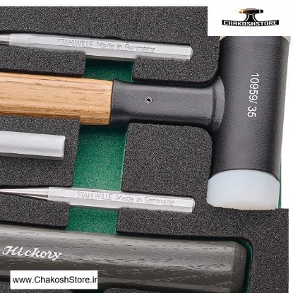 تصویر   ست چکش و سنبه اشتایویل 7 عددی مدل TCS6 821/7