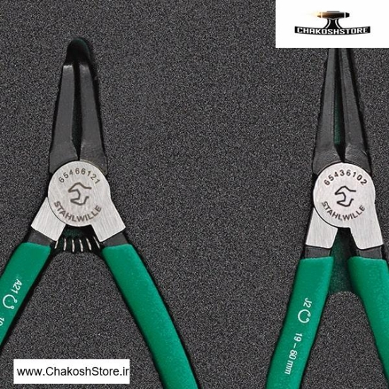 تصویر   ست انبر خار جمع کن و خار باز کن اشتایویل 4 عددی مدل TCS10 821/4