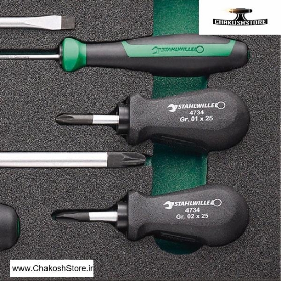 تصویر   ست پیچ گوشتی اشتایویل 8 عددی مدل TCS 46